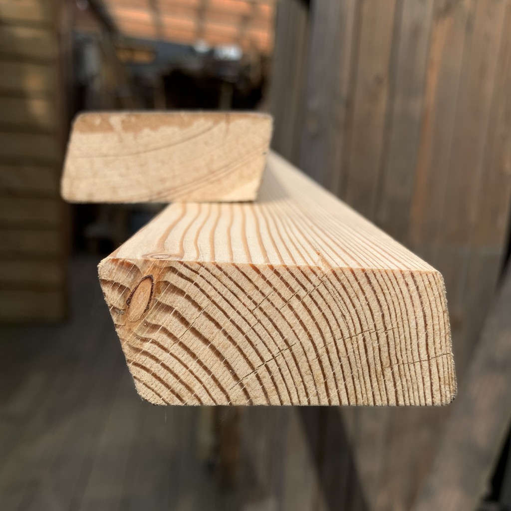 Rhombus-Leiste 24 x 69 mm, Lärche unbehandelt 