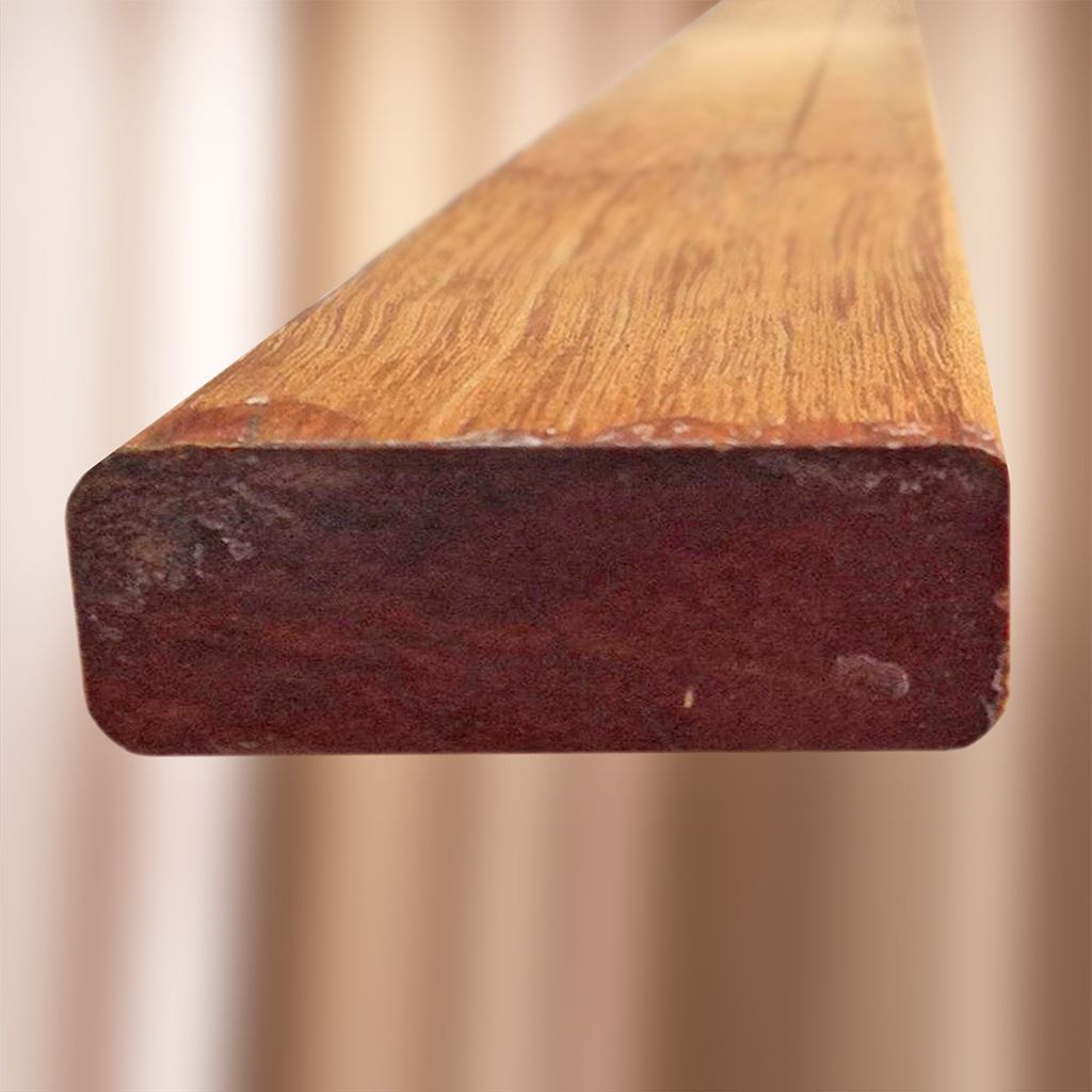 Bangkirai-Leiste glatt gehobelt, 19 x 40 x 2130 mm 